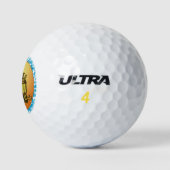 Golfer Sun Man Golfballen (Logo)