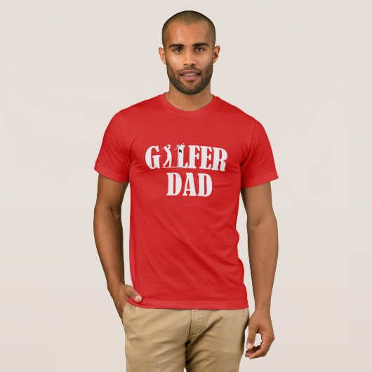 golfer t-shirt (Voorkant volledig)
