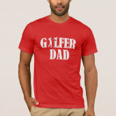 golfer t-shirt (Voorkant)