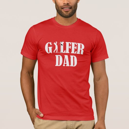 golfer t-shirt (Voorkant)