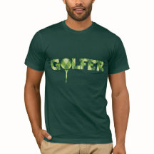 Golfer t-shirt argyle gepatterd groen t-shirt