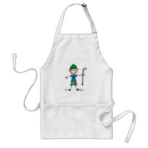 Golfer T-shirts en cadeaus Standaard Schort