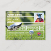 Golfer Trading Kaart Souvenir Contactkaartje (Achterkant)