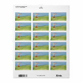  Golfer van de Riverbank Etiket (Full Sheet)