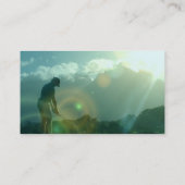 Golfer-Visitekaartje Visitekaartje (Achterkant)