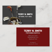 Golfer-Visitekaartje Visitekaartje (Voorkant / Achterkant)