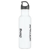 Golfer Waterfles (Achterkant)