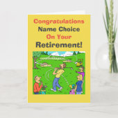 Golferpensioen Kaart (Voorkant)