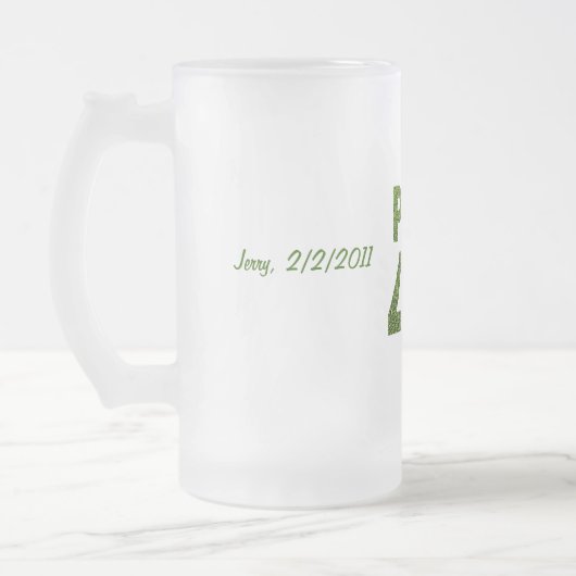 Golfers 40th Birthday Party Matglas Bierpul (Links)