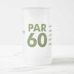 Golfers 60th Birthday Party Matglas Bierpul