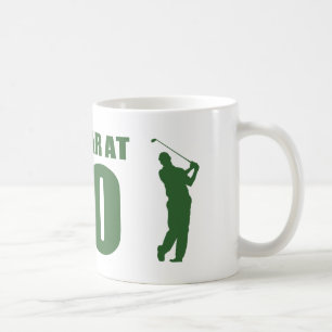 Golfer's 70ste verjaardag koffiemok
