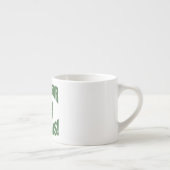 Golfer's 80ste verjaardag espresso kop (Rechts)