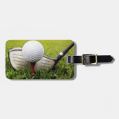 ***GOLFER'S*** BAGAGELABEL EN GOLFTAS LABEL (Voorkant horizontaal)