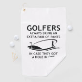 Golfers brengen altijd een extra paar golfhanddoek (Insitu)
