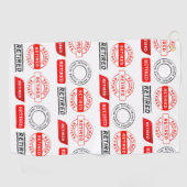 Golfers cadeau! Fun Retirement Golfhanddoek (Horizontaal)