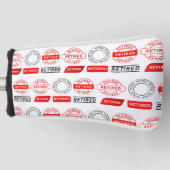 Golfers cadeau! Fun Retirement Putter Golfheadcover (Voorkant)