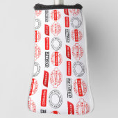 Golfers cadeau! Fun Retirement Putter Golfheadcover (Draai 90)