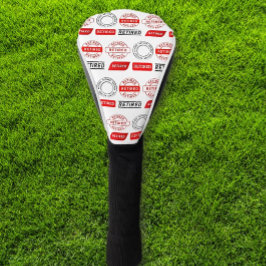 Golfers cadeau! Pensioenfonds Golfheadcover