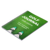 Golfer's Customized Personal Golf Journal Notitieboek (Linkerzijde)