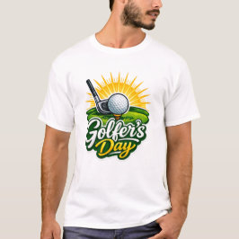Golfer's Day - Grappige Golf Liefhebber T-Shirt