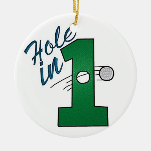 **GOLFER'S DREAM** CHRISTMAS ORNAMENT (Voorkant)