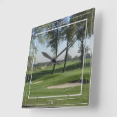 Golfer's Dream Wall klok (Hoek)