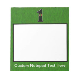 Golfer's droom - Hole in One! Blocnote