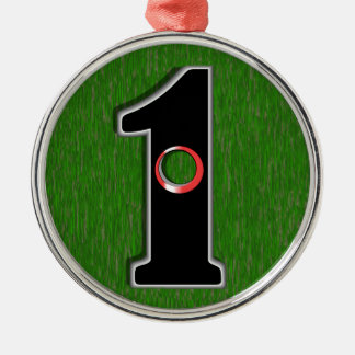 Golfer's droom - Hole in One! Metalen Ornament