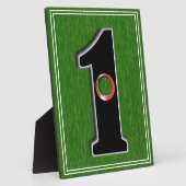 Golfer's droom - Hole in One! Plaque Fotoplaat (Zijkant)