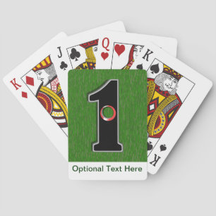 Golfer's droom - Hole in One! Speelkaarten