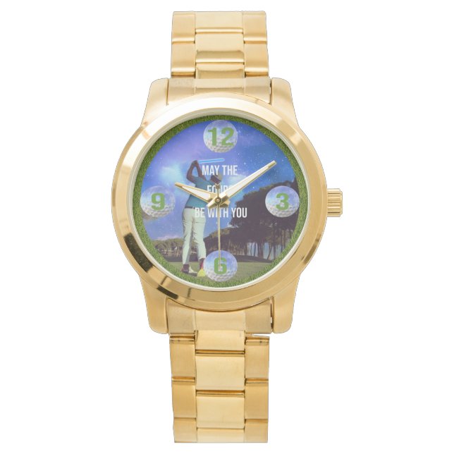 Golfer's E Watch Horloge (Voorkant)