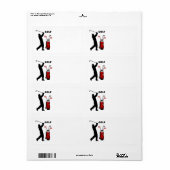 Golfers Etiket (Full Sheet)
