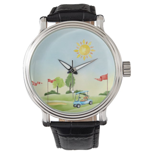 Golfer's eWatch Horloge (Voorkant)