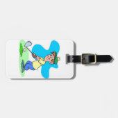 GOLFER'S FAVOR LUGGAGE, D.D. OF GOLF BAG-LABEL BAGAGELABEL (Voorkant horizontaal)