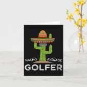 Golfers Fun Hilarische Golfen Joke Grappig Golf Li Kaart (Gele Bloem)