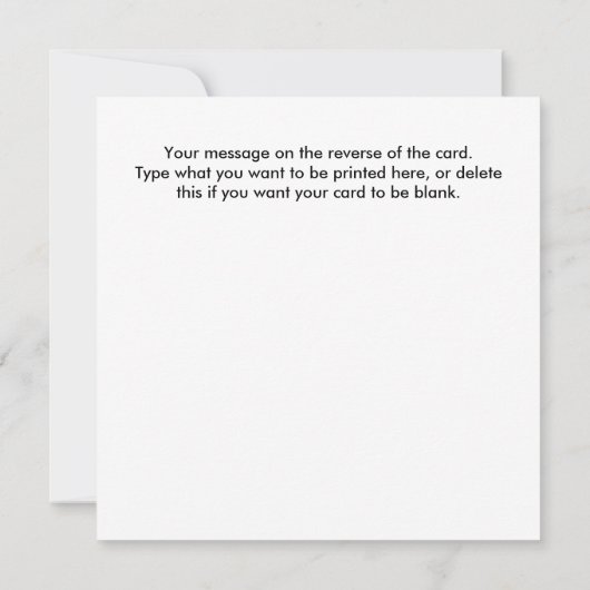 Golfer's gemiste Cartoon (Achterkant)