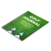Golfer's Gepersonaliseerd Personal Golf Journal Notitieboek (Linkerzijde)