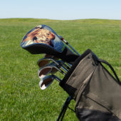 Golfer's Gift Giraffe Driver Golfheadcover (Insitu)