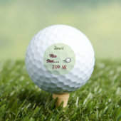 Golfer's Gift -Naam/ Initiaal  Golfballen (Insitu Shirt)