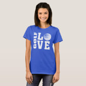 Golfer's Golf Love Golfing T-shirt (Voorkant volledig)