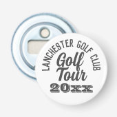 Golfers Golf Tour Souvenir Bottle Opener (Voorkant)