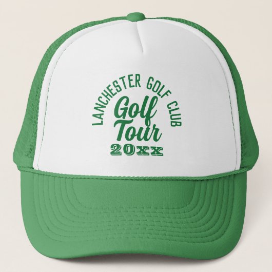 Golfers Golf Tour Trucker Hat Trucker Pet (Voorkant)