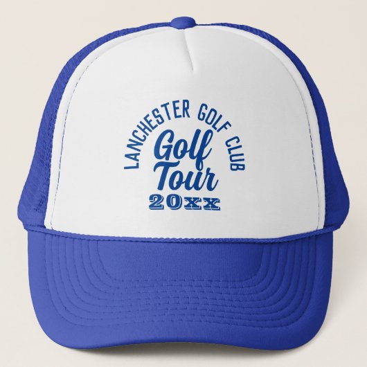 Golfers Golf Tour Trucker Hat Trucker Pet (Voorkant)