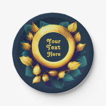 Golfers Green en Gold Wreath