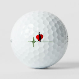 Golfer's hartslag Golf Balls Golfballen