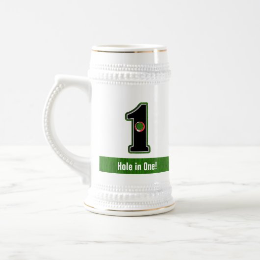 Golfers Hole in One. Luck of Skill? Travel Mug Bierpul (Links)
