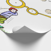 Golfers inpakpapier, Werelden grootste golfer Cadeaupapier (Hoek)