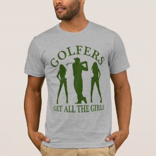 Golfers krijgen alle meisjes t-shirt