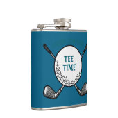 Golfers Liquid Courage "T-shirt Time" Heupfles (Rechts)