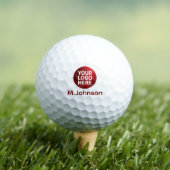 Golfers Logo Mark & Name Golfballen (Insitu Shirt)